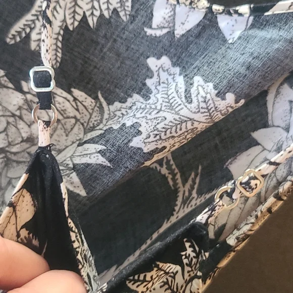 Novella Royale Wild Love maxi dress black dahlia floral S - Picture 6 of 13